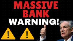 MAJOR Banks Warning ⛔️ Stock Market CRASH ⛔️ GET READY NOW FOLKS! 🚀