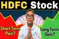 HDFC Stock - A LONG Term Bet? | Can