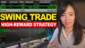 Simple Part-Time SWING TRADING STRATEGY (+$110,000 NVIDIA Stock Trading)