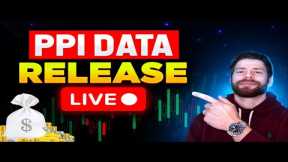 🔴PPI INFLATION DATA 8:30AM | MASSIVE STOCK MARKET DIP? | LIVE TRADING