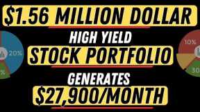 My $1.56 Million Stock Portfolio Unveiled | $27,900/Month Passive Income - Monthly UPDATE #39