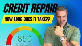 How long does it take to repair credit?