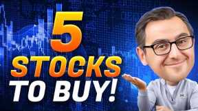 Top 5 Stocks Investors Are Buying Now