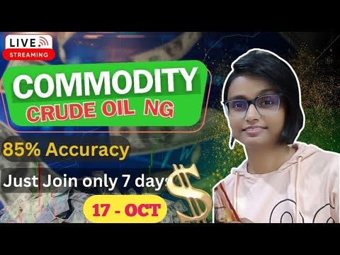 17 OCT  | MCX Live Trading | Crude Oil Live Trading  | Commodity Trading Live Stock Market Live #mcx