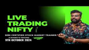 Bank Nifty50:OCT 9TH  Live Options Trading today#BankNiftyTradingLive|In 2024 Learn Trading Easy Way