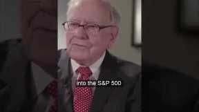 Warren Buffet explains how one could've turned $114 into $400,000 by investing in S&P 500 index.