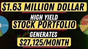 My $1.63 Million Stock Portfolio Unveiled | $27,125/Month Passive Income - Monthly UPDATE #40