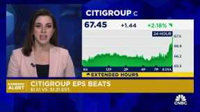 Citigroup earnings top estimates, boosted by investment banking