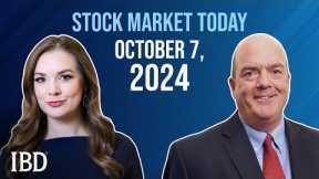 Stocks Slump As Rates Rise Again; Flowserve, ROAD Allstate In Focus | Stock Market Today