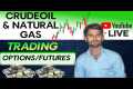 Live trading mcx | 18 Oct | crude oil 