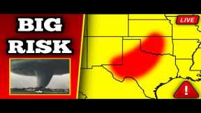 🔴 EMERGENCY COVERAGE - LARGE TORNADO ON THE GROUND IN OKLAHOMA