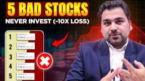 5 Bad Stocks Avoid Investing in Stock Exchange