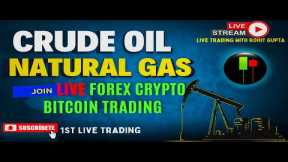 21/02/2025 LIVE TRADING IN CRUDE OIL AND NATURAL GAS || #crudeoillive #naturalgas #silvertrading