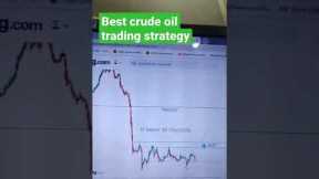 best crude oil trading strategy