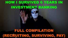 Surviving 6 years in investment banking (how much I got paid)