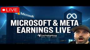 MSFT & META Earnings Live Coverage During Today's Stock Market Rally & How To Make Money Trading Now