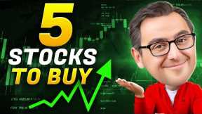 5 Best Stocks To Buy Before The End of July 2025