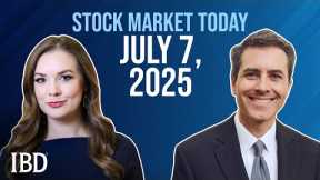 Indexes Retreat On Trump Tariffs; Uber, Fortinet, Toast In Focus | Stock Market Today