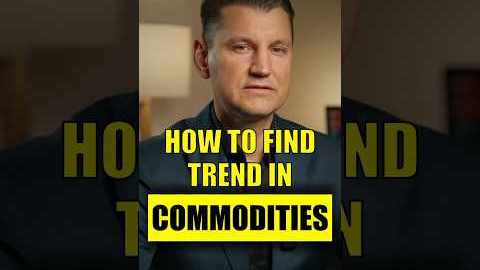 How to find a trend in commodities #tradingpsychology