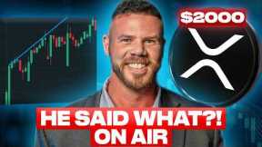 XRP PRICE EXPERT JUST SAID WHAT!?? ON AIR!! (he might actually be right)