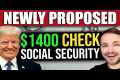 TSCL Proposes $1400 Social Security