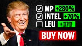 Leaked: Trump is Buying THIS Stock Next - The Investment Opportunity of a Lifetime!