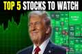 TOP 5 STOCKS TO WATCH THIS WEEK