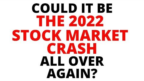 Could the Stock Market be Repeating What Happen Just Before the 2022 Stock Market CRASH?