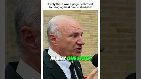 📈 Kevin O'Leary's Top Tips for Diversifying Your Stock Investments 💡