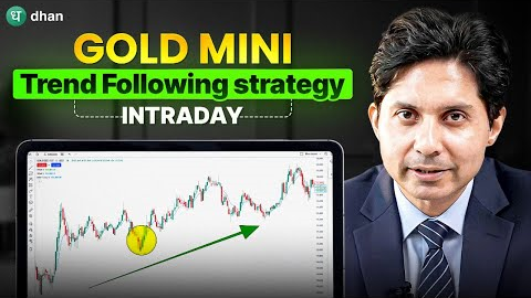 How to Trade Intraday Gold Mini: Trend Following Strategy & Technical Setup | Dhan
