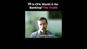 🤔 CFA for Investment Banking: Worth It or WASTE?
