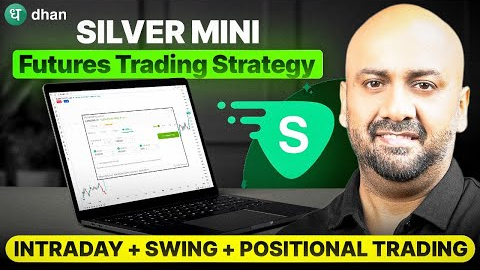 SilverMini Futures Trading Strategy (Intraday + Swing + Positional Trading) | Part 1 | Dhan