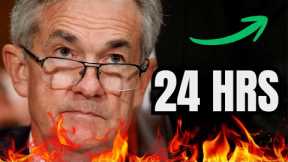 The FED is about to SHOCK The Stock Market.. (WATCH BEFORE TOMORROW)