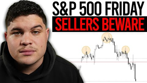 BEWARE Friday, the stock market will test a MAJOR support [SPY, QQQ, S&P500]