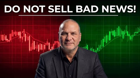 DO NOT SELL BAD NEWS EARLY! WHY THE DOW DID NOT GO DOWN $1,000 POINTS TODAY!