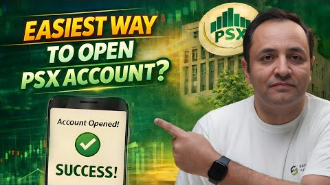 Easiest Way to Open Pakistan Stock Market Account