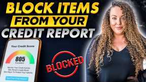 2026 Credit Repair Secrets 🔥 Block Items From Your Credit Report #creditrepair