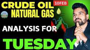 CRUDE OIL l NATURAL GAS l TODAY PRICE PREDICTION l 10 FEB 2026 #crudeoilmcxanalysi#nglatestnews