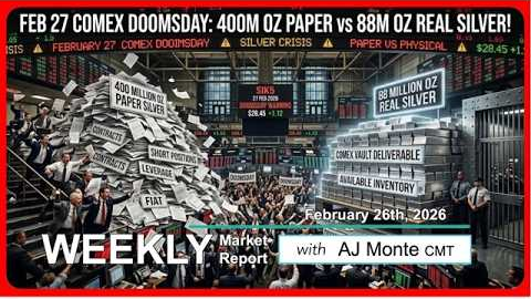 Tomorrow's a BIG DAY for COMEX - Weekly Market Report with AJ Monte CMT