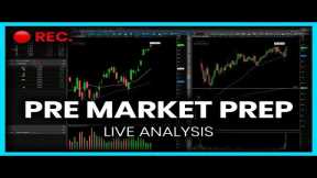 [LIVE] Pre-Market Prep – TRIPLE WITCHING – Brace for VOLATILITY today!