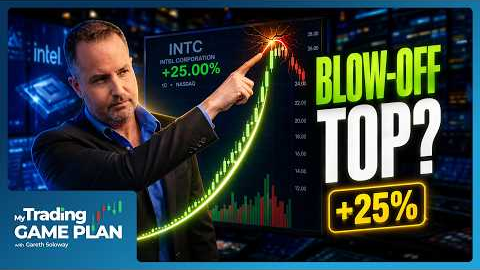 The Ultimate Tech Blow-Off Top?! Intel Surges 25% in Dot-Com Style Bubble!