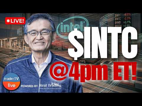 $INTC Reports TONIGHT 🚨 AI Stocks Drop, Markets Turn Lower | Stock Market Live