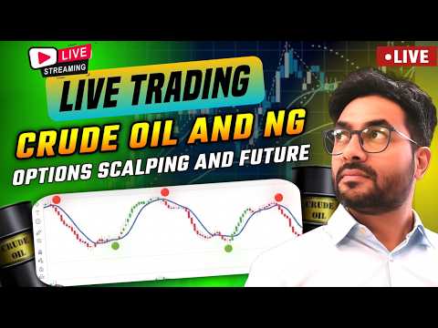 Live Trading  In Crude Oil and Natural Gas | #Crudeoillive #naturalgasliive