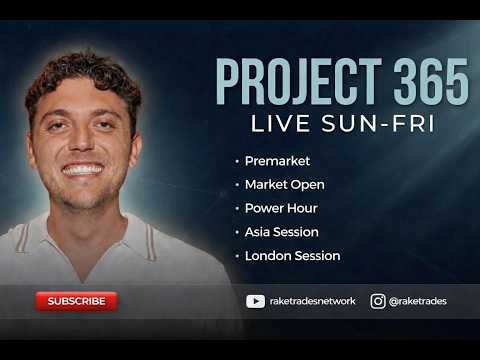 Project 365:  Nasdaq Trading ||  Power Hour with Lomeli