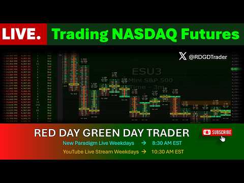 Live Day Trading - Futures  Nasdaq and S&P500 #financialmarkets #trading #propfirmtrading