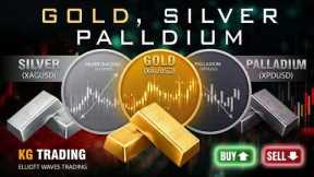 Gold, Silver & Palladium Intraday Price Update | Targets & Key Levels in Elliott Wave
