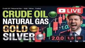 MCX Commodity LIVE | Crude Oil | Natural Gas | Gold | Silver | Real-Time Market Update 📱