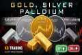 Gold, Silver & Palladium Intraday 