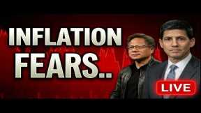 🔴YIELDS SPIKE, RATE HIKE FEARS, NVIDIA EARNINGS & MORE! | LIVE TRADING