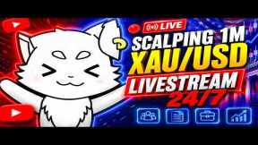 🔴 XAU/USD Real-Time 1 Minute Chart (Educational) - Live GOLD Market Data 24/7